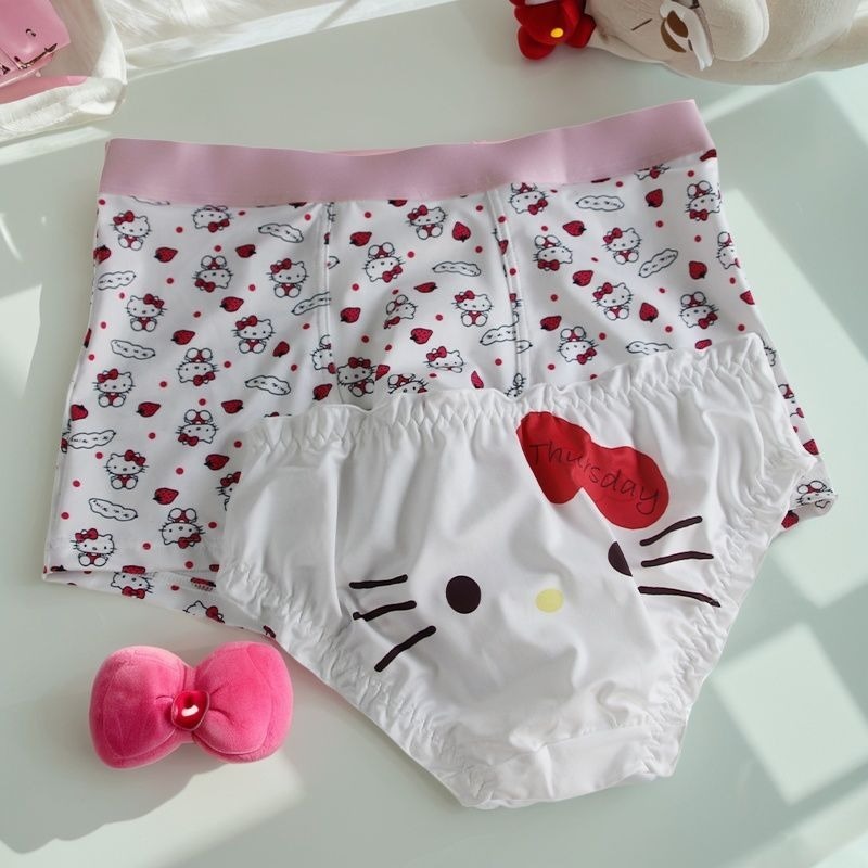 Xl Women'S Fashion - Hello kitty fashion cartoon milk silk