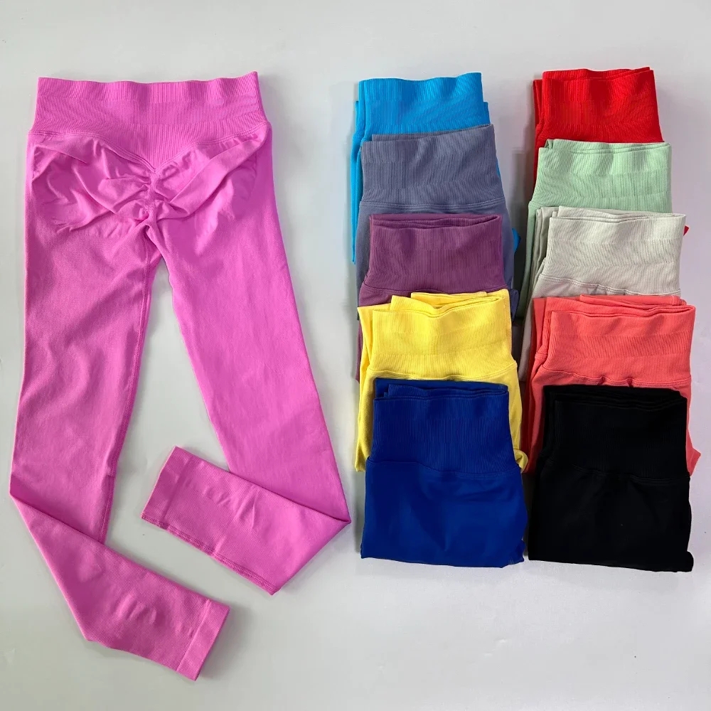 Women'S Fashion Leggings - Yoga Leggings Women Low Ribbed Band