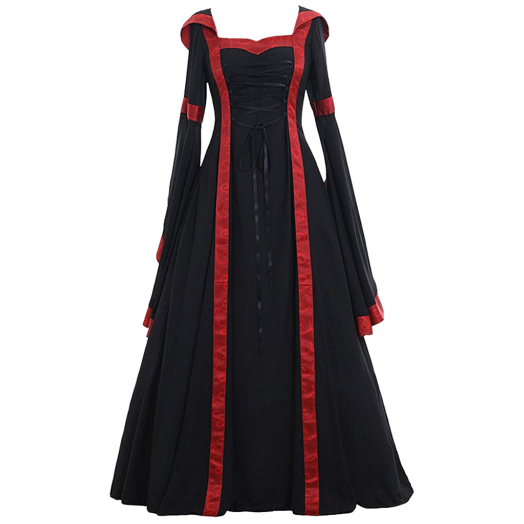 Women Queen Fashion - Women's Halloween Dressing Fashion Big Swing