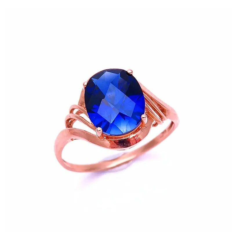 Women'S Fashion Rings Gold - Elegant Simple 585 Gold Ring for