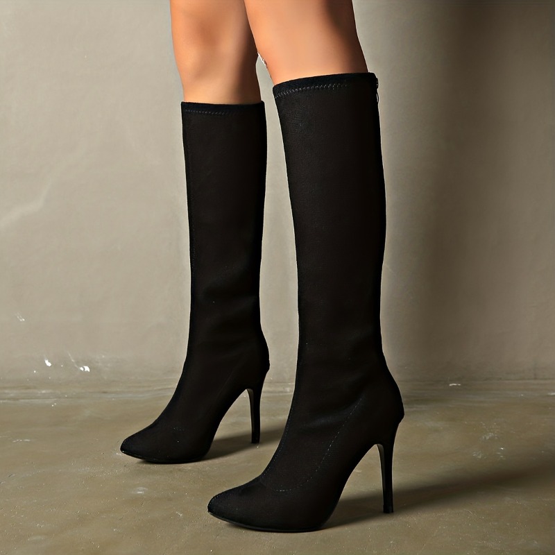 Women's Fashion Boots	Pointed  - Women'S Fashion Knee High Boots บทวิจารณ์และราคา