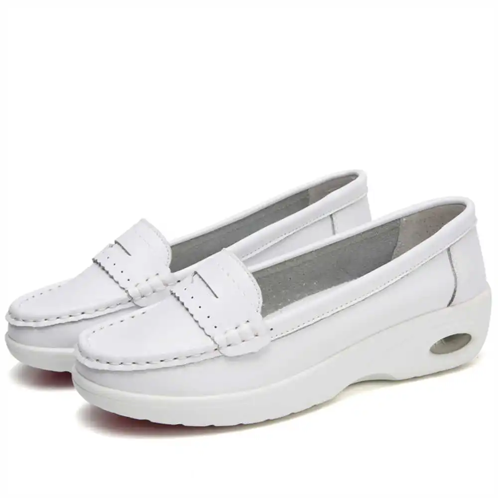 Thick Sole Slipon White Traine - Women Fashion Brand Name Ideas บทวิจารณ์และราคา