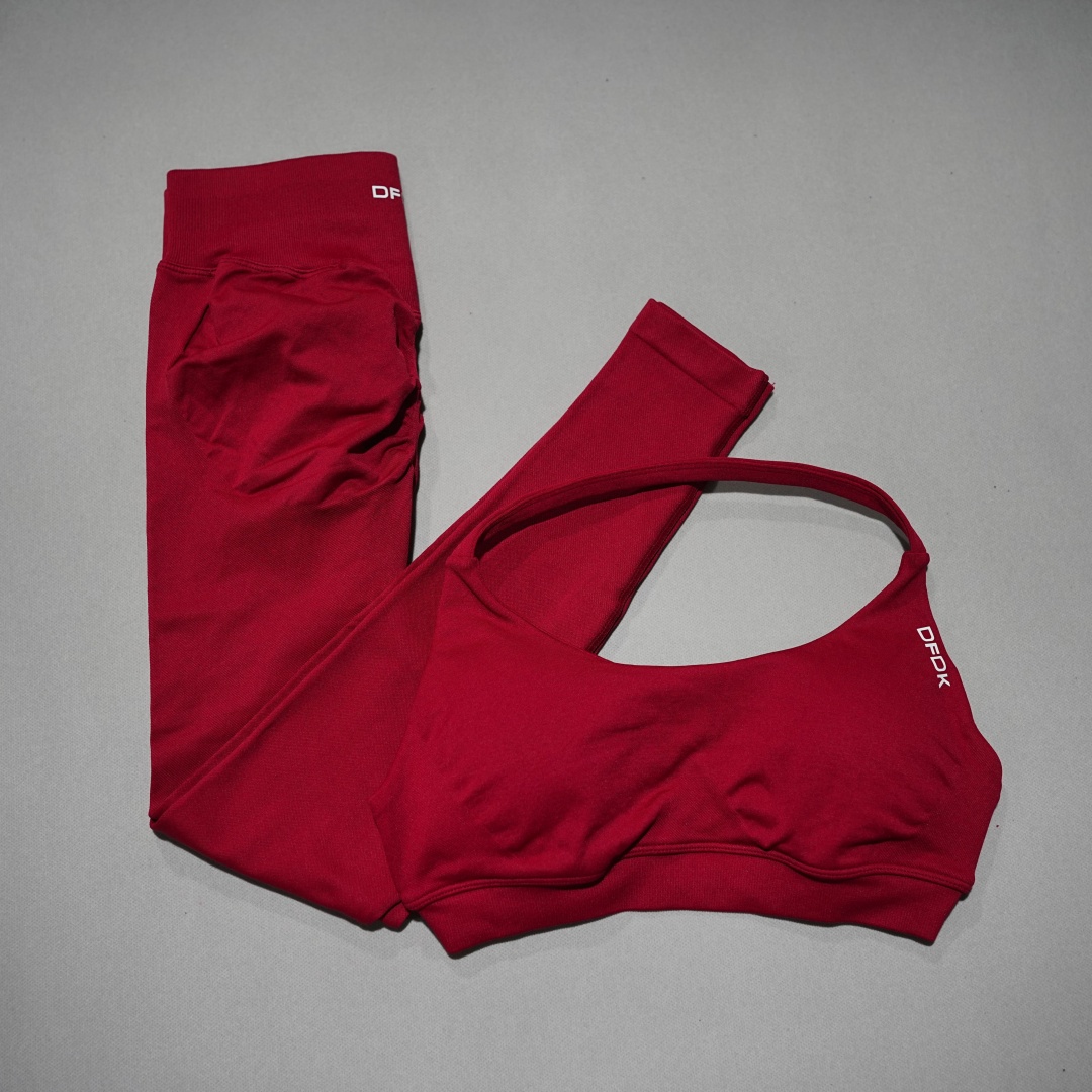 DFDK Women's Lace-Up 2Pcs Acti - Women'S Fashion Leggings บทวิจารณ์และราคา
