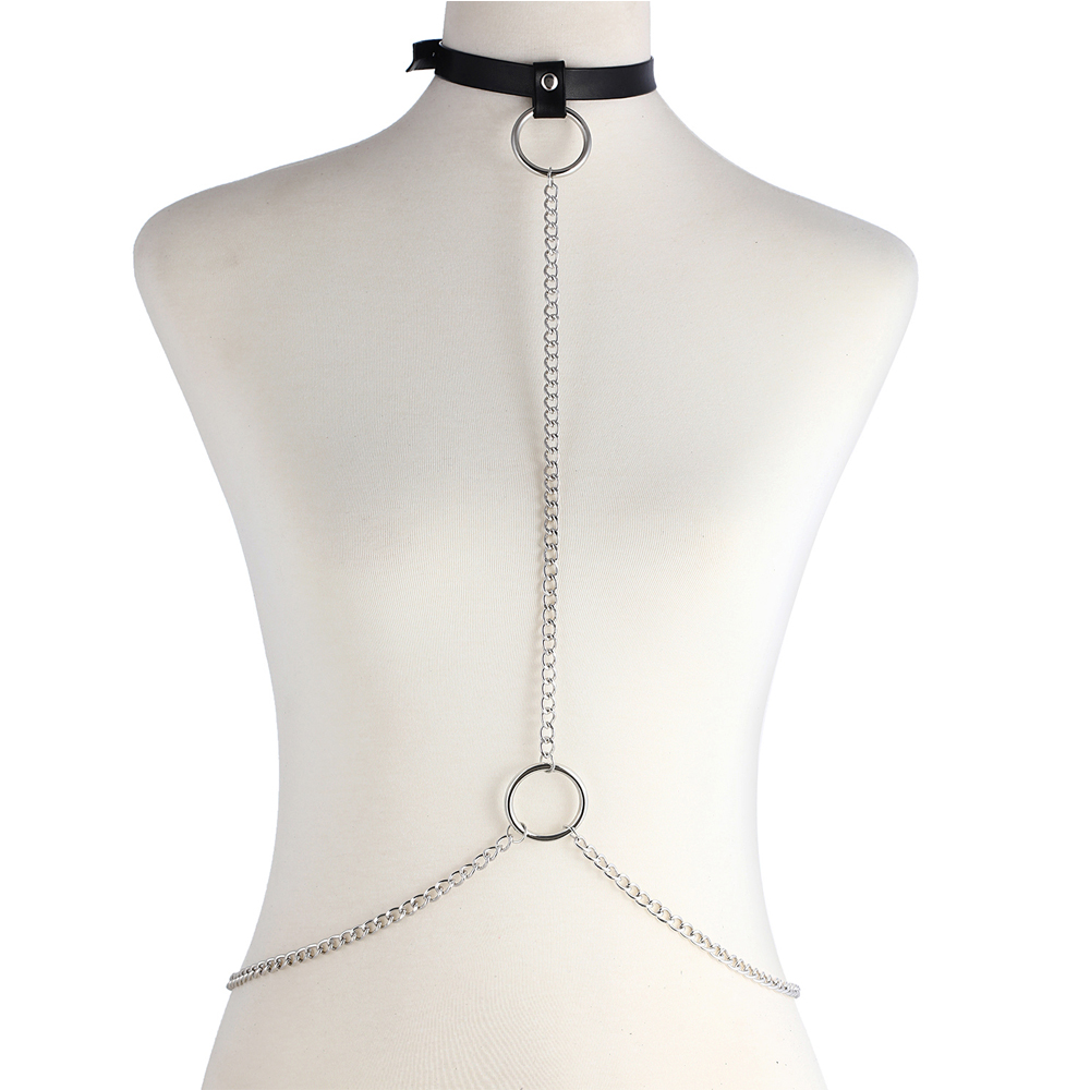 Sexy Body Chain Harness Goth C - Women'S Fashion Jewellery บทวิจารณ์และราคา