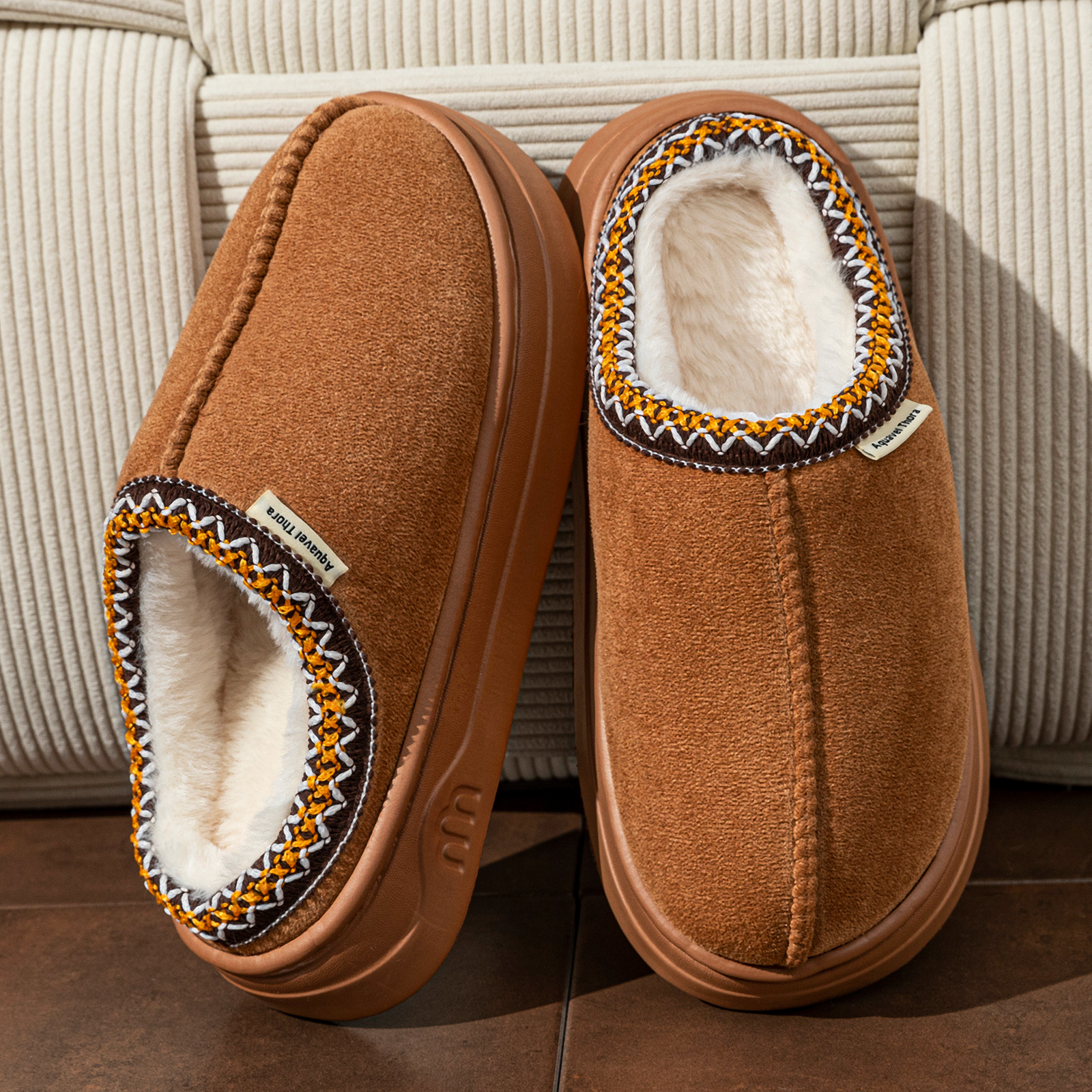 Winter Women's Slippers Boots  - Women Fashion Show บทวิจารณ์และราคา
