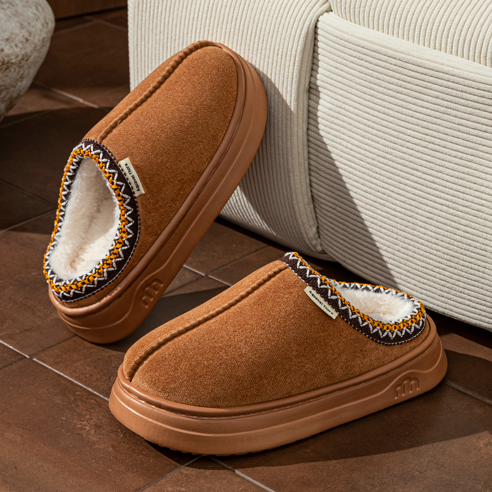 Winter Women's Slippers Boots  - Women Fashion Show บทวิจารณ์และราคา