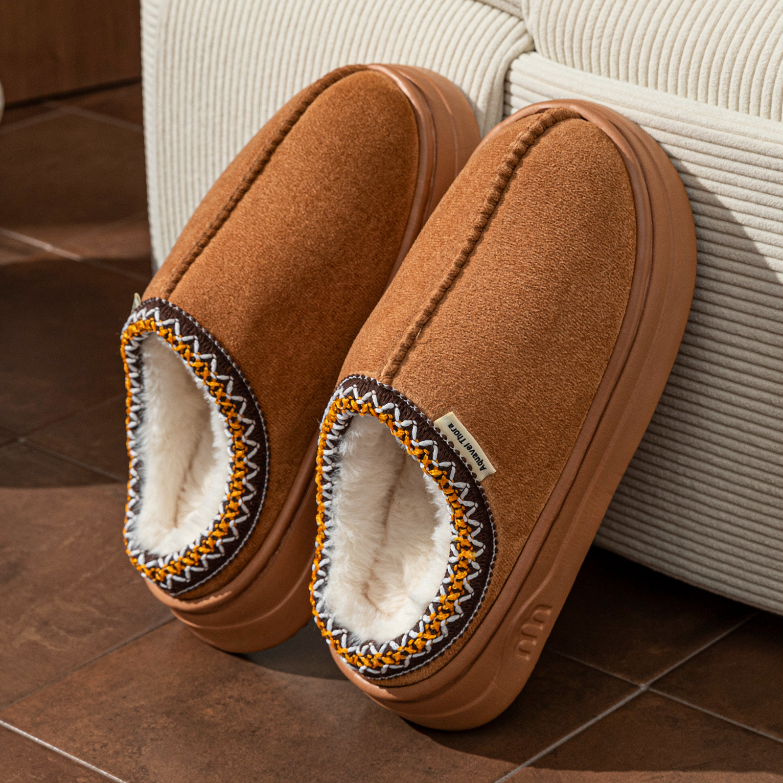 Winter Women's Slippers Boots  - Women Fashion Show บทวิจารณ์และราคา