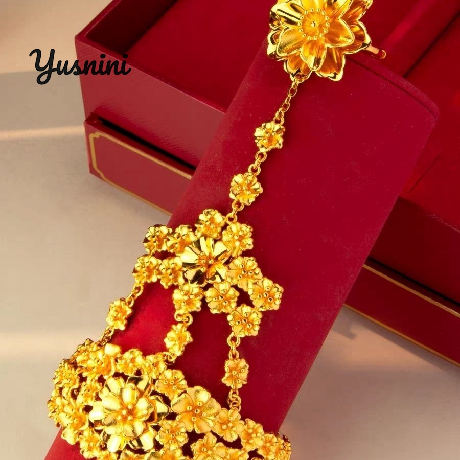 Fashion Middle East Dubai 24K  - Women'S Fashion Rings Gold บทวิจารณ์และราคา