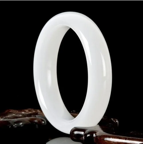 Genuine Natural White Jade Ban - Women'S Fashion Jewellery บทวิจารณ์และราคา