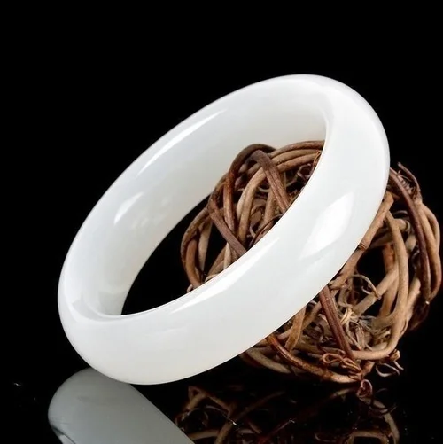 Genuine Natural White Jade Ban - Women'S Fashion Jewellery บทวิจารณ์และราคา
