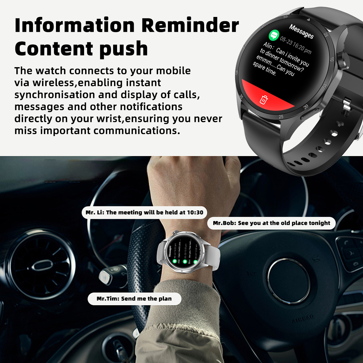 New Smartwatch Android IOS 1.5 - Women Fashion Week 2026 บทวิจารณ์และราคา