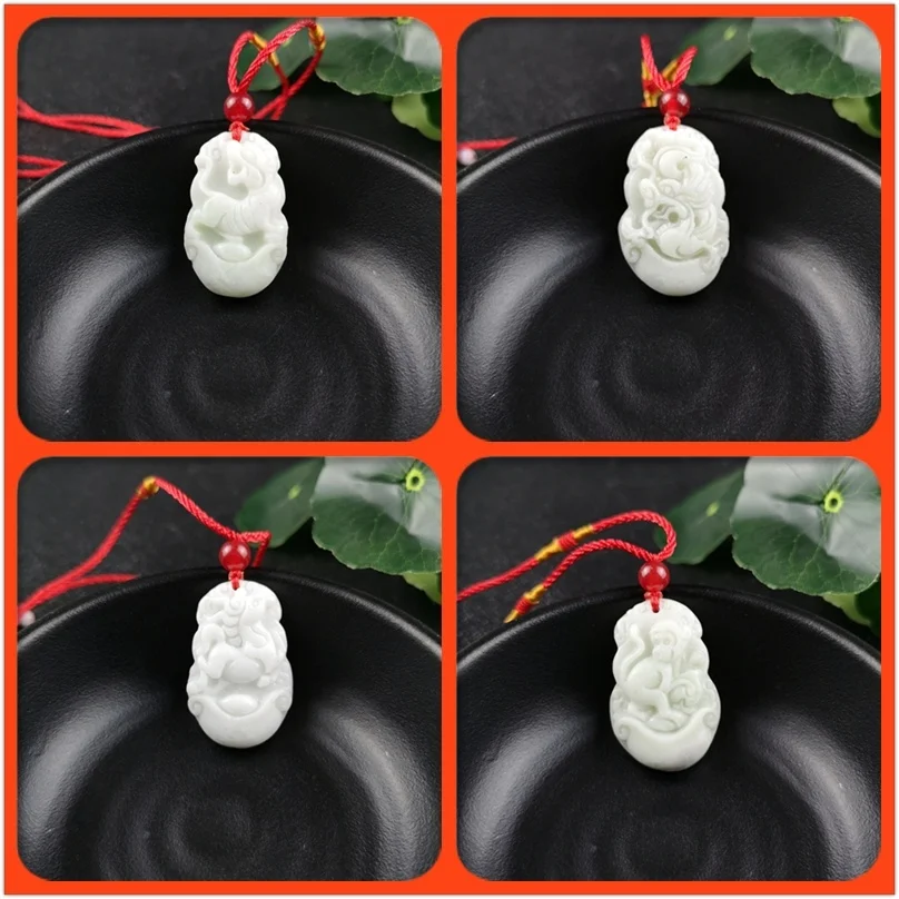 Chinese Zodiac Carved Jade Pen - Women'S Fashion Jewellery บทวิจารณ์และราคา