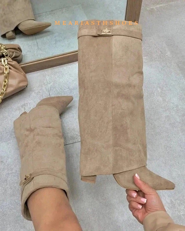 Women's Chunky Heel Knee High  - Women'S Fashion Boots 2025 บทวิจารณ์และราคา
