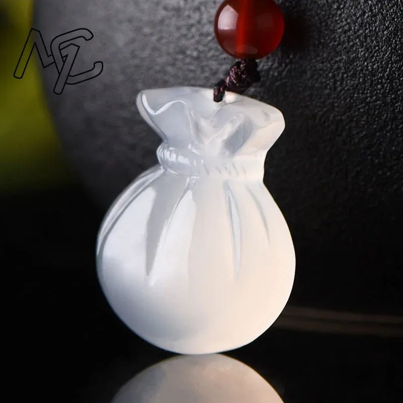 Natural Agate Blessing Bag Pen - Women'S Fashion Jewellery บทวิจารณ์และราคา