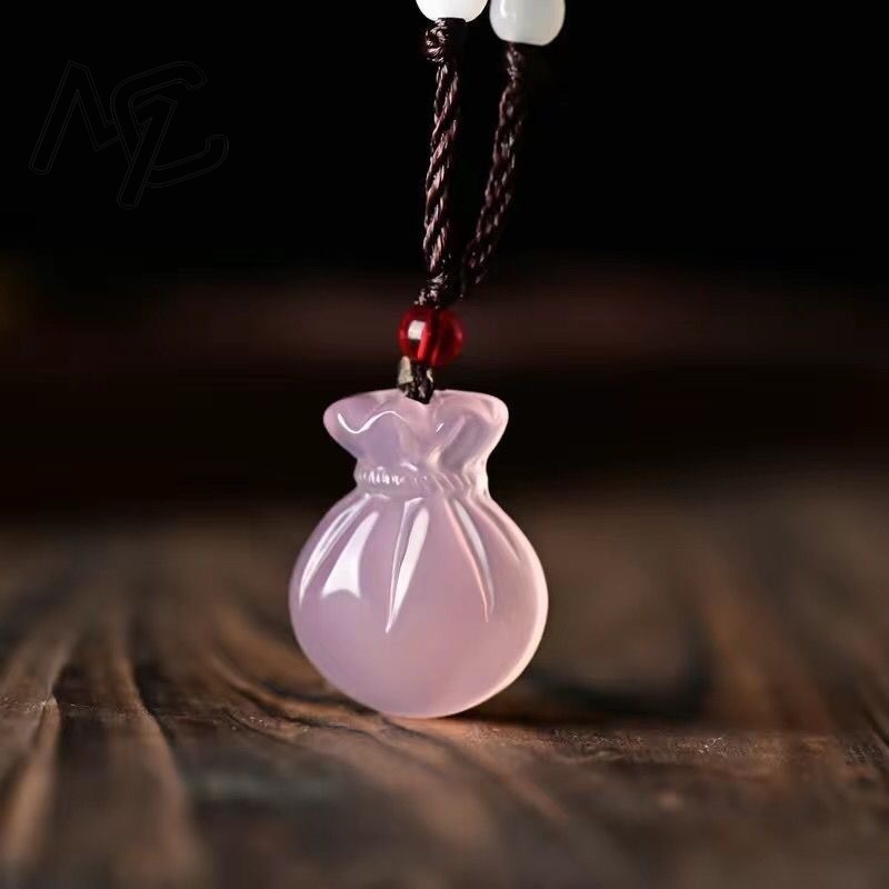 Natural Agate Blessing Bag Pen - Women'S Fashion Jewellery บทวิจารณ์และราคา