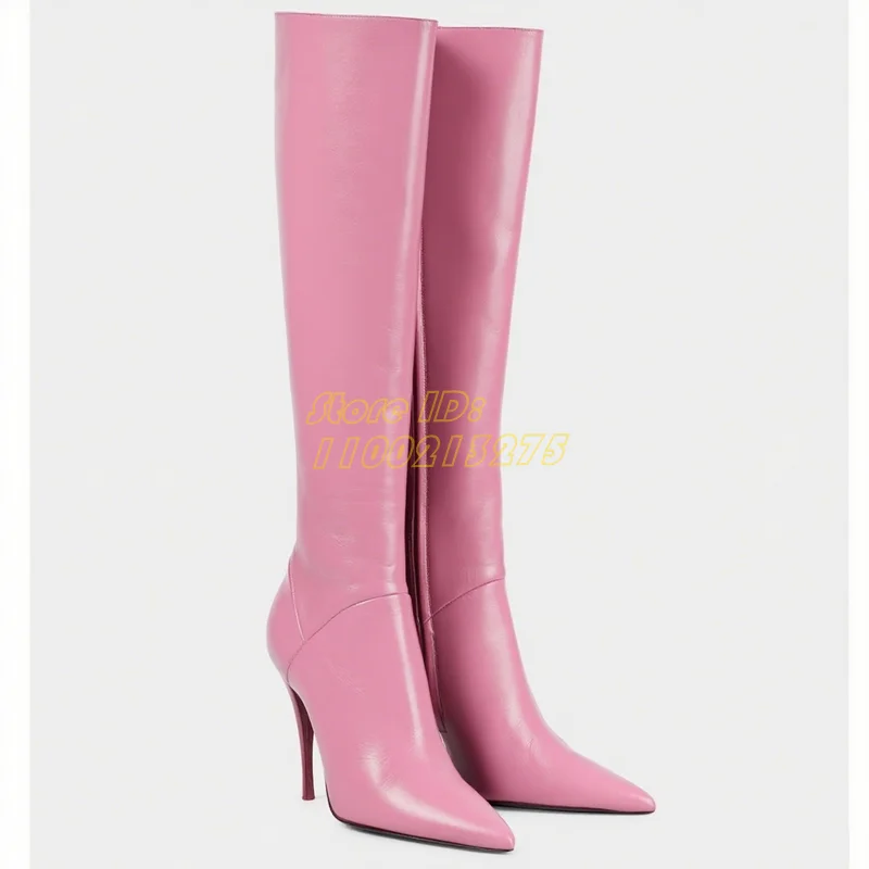 Matte Leather Knee High Boots  - Women'S Fashion Knee High Boots บทวิจารณ์และราคา