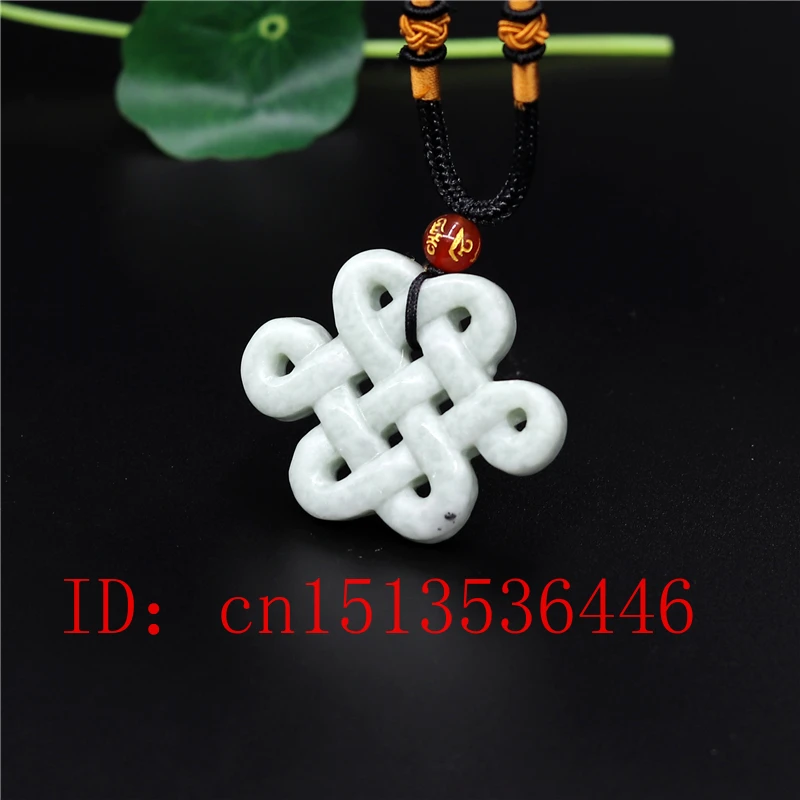 Natural Chinese Knot White Gre - Women'S Fashion Jewellery บทวิจารณ์และราคา