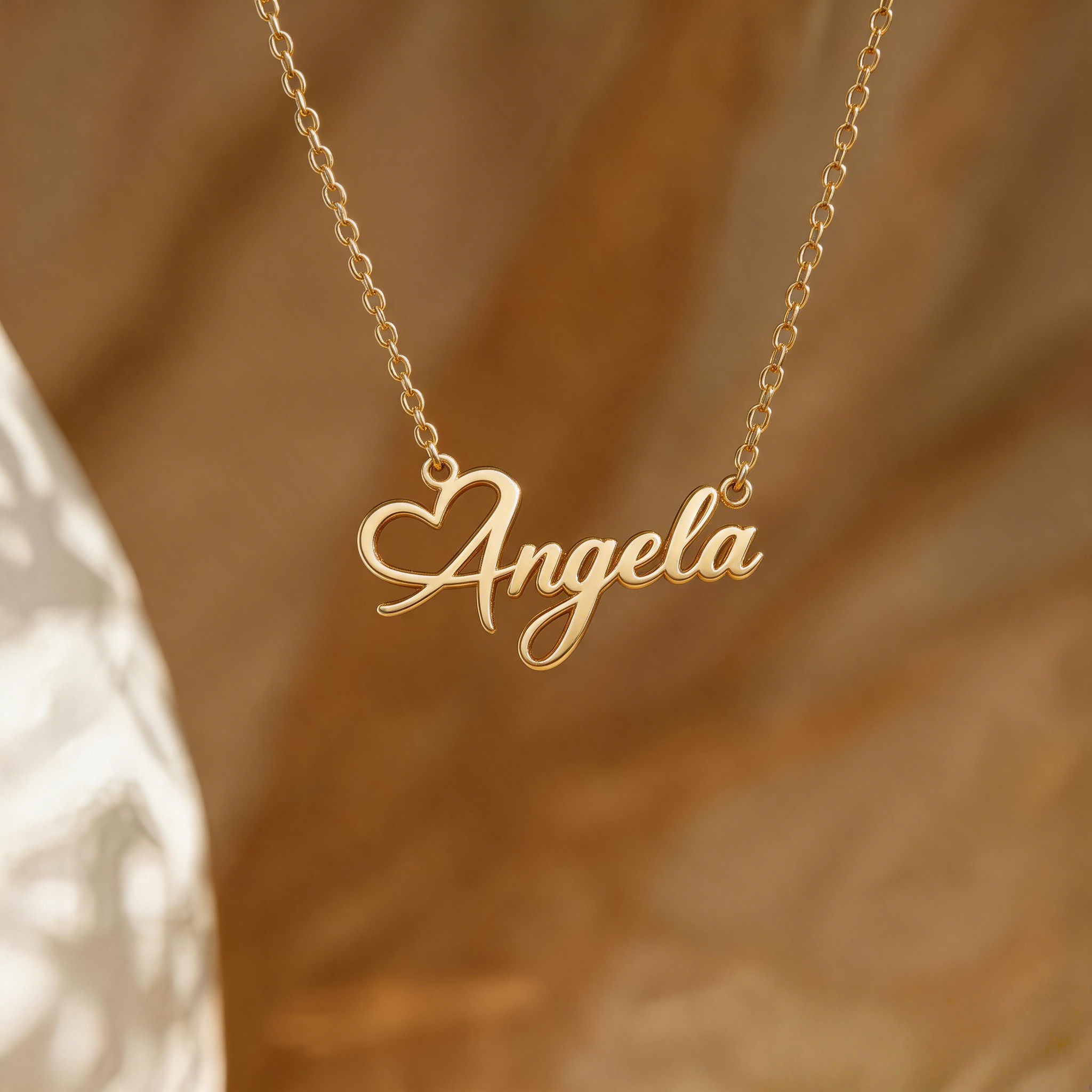 Custom Name Heart Necklace For - Xl Women'S Fashion บทวิจารณ์และราคา