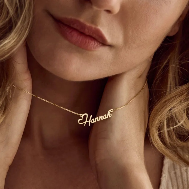 Custom Name Heart Necklace For - Xl Women'S Fashion บทวิจารณ์และราคา