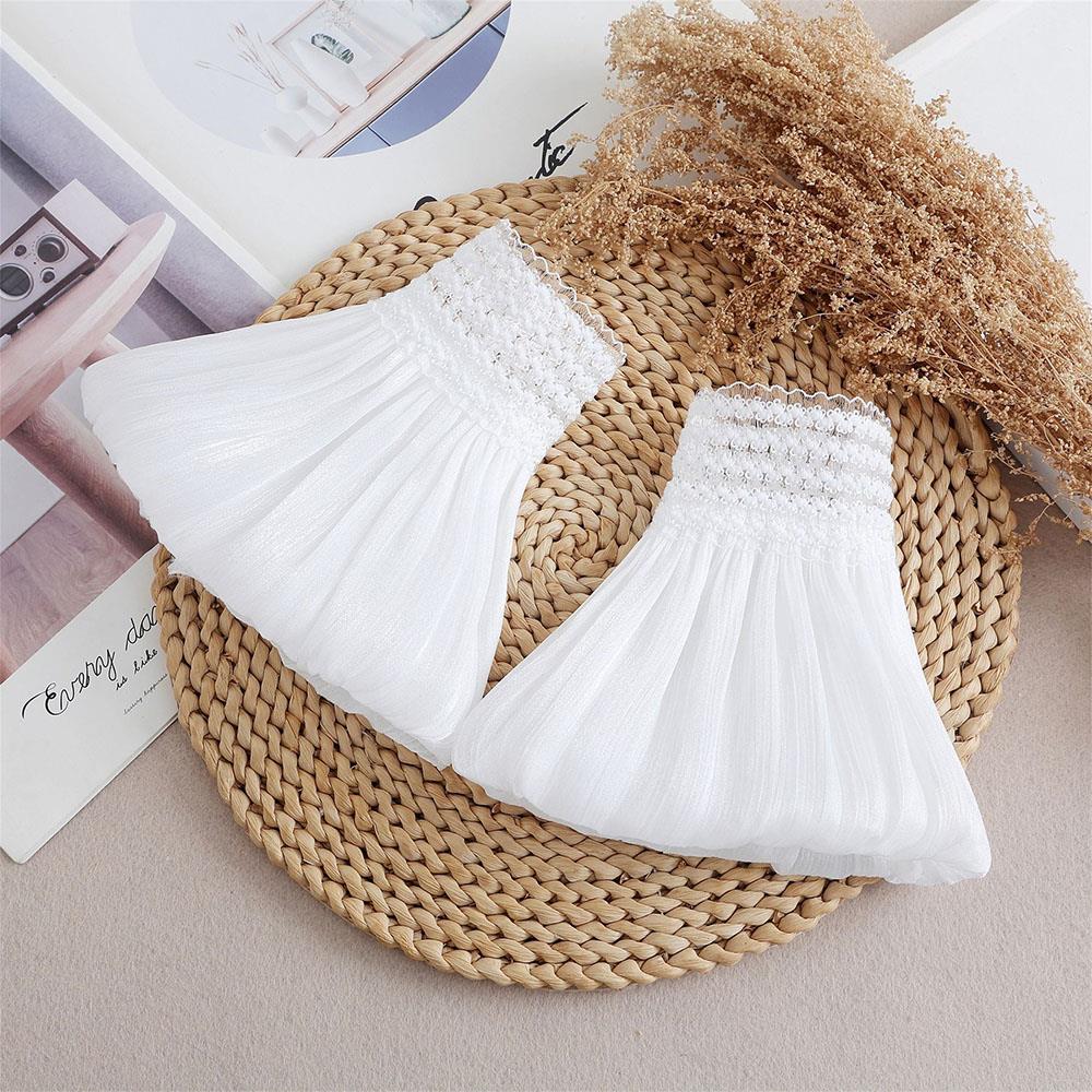 Fashion Lace Cuffs Flower Mesh - Women'S Fashion Layering บทวิจารณ์และราคา