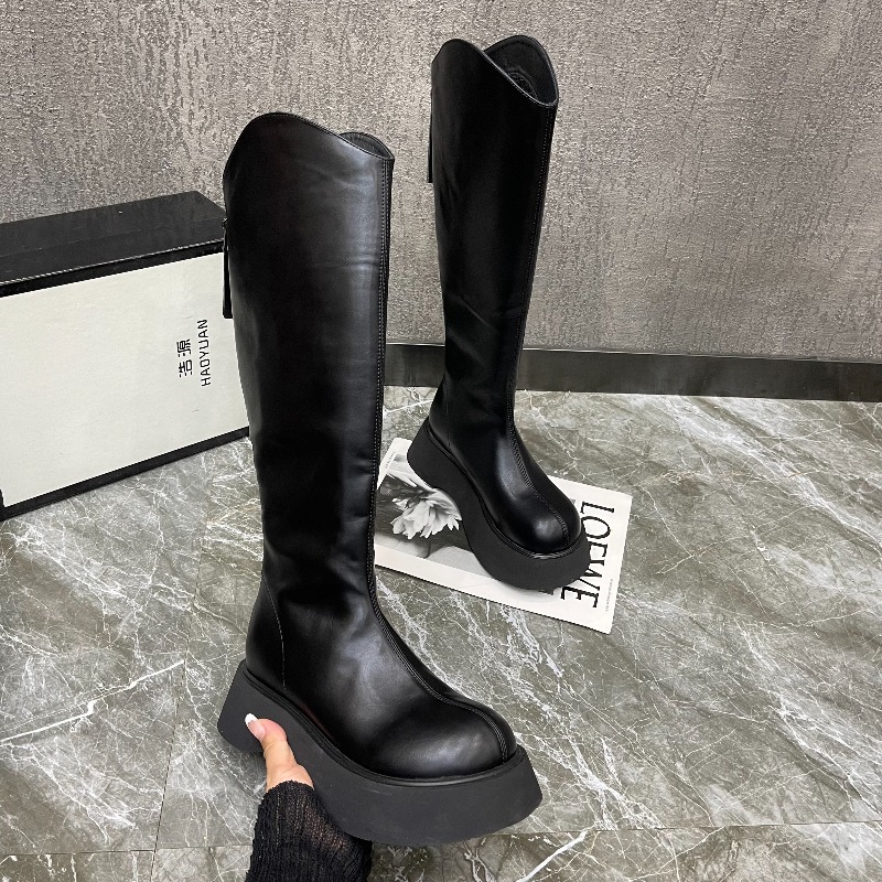 Women's New Simple Solid Color - Women'S Fashion Boots 2025 บทวิจารณ์และราคา