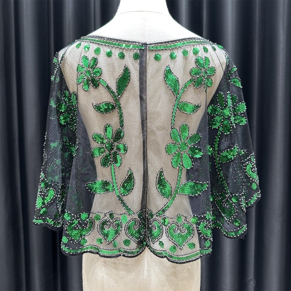 New 1920s Shoulder Shawl Spark - Women'S Fashion In The 1920S บทวิจารณ์และราคา