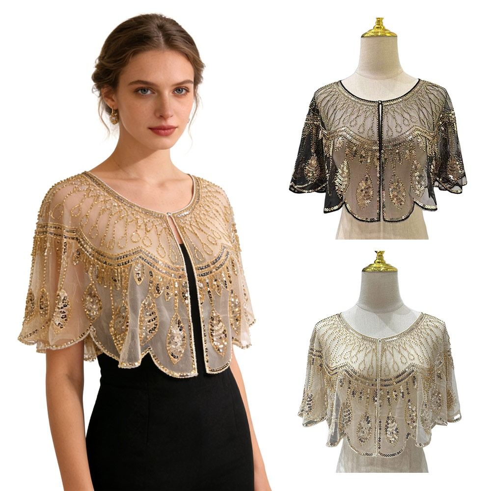 Fashion 1920s Flapper Shawl Fl - Women'S Fashion In The 1920S บทวิจารณ์และราคา