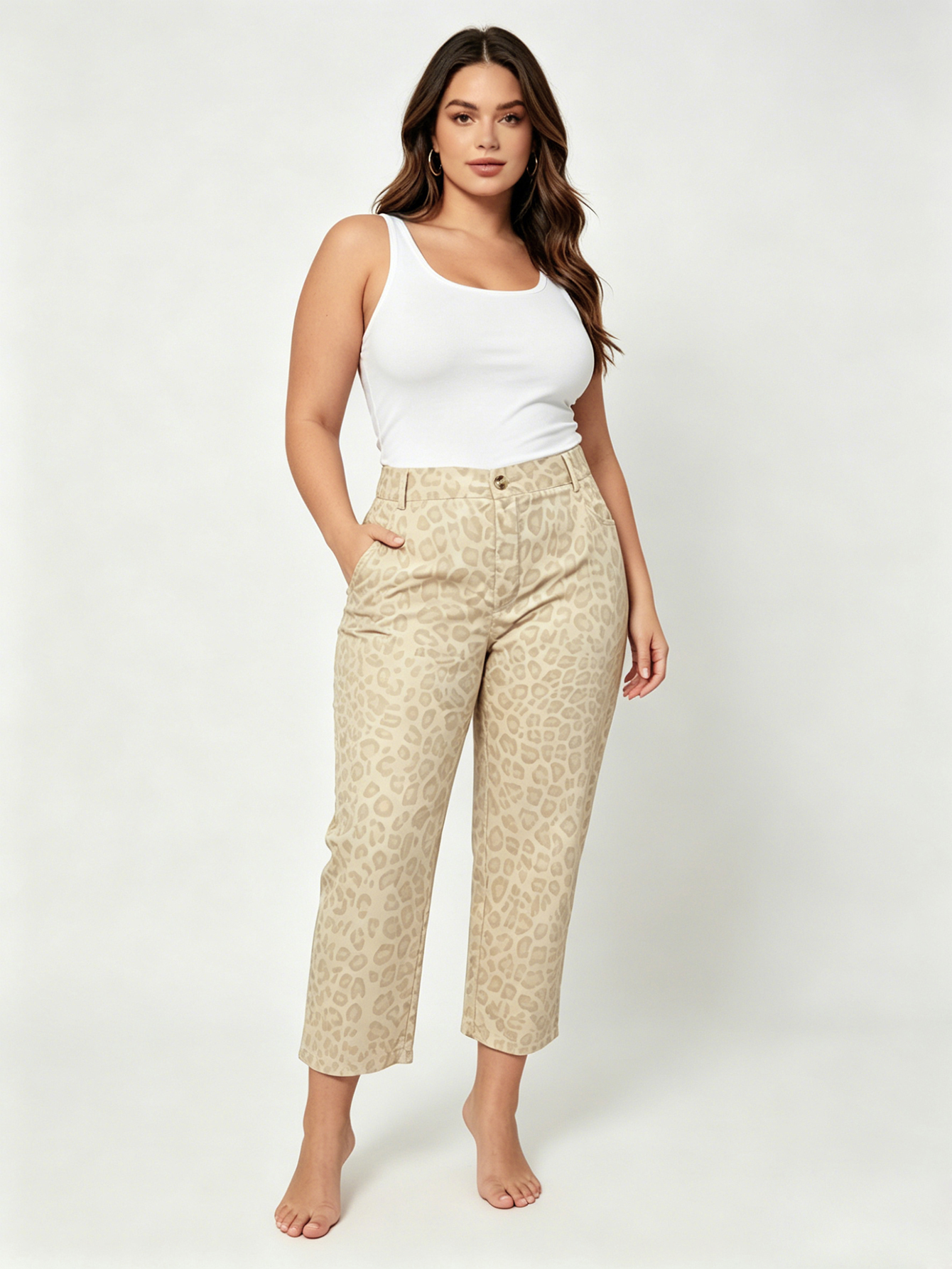 XL-4XL Plus Size Pants Women H - Xl Women'S Fashion บทวิจารณ์และราคา