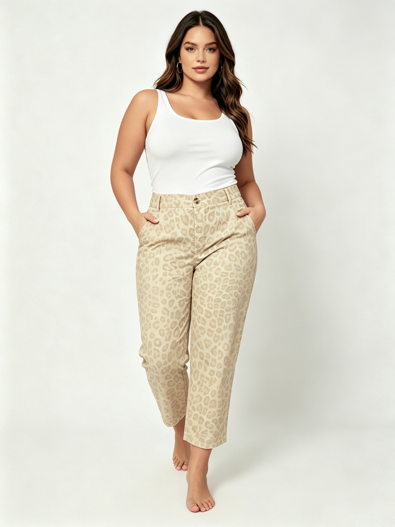 XL-4XL Plus Size Pants Women H - Xl Women'S Fashion บทวิจารณ์และราคา