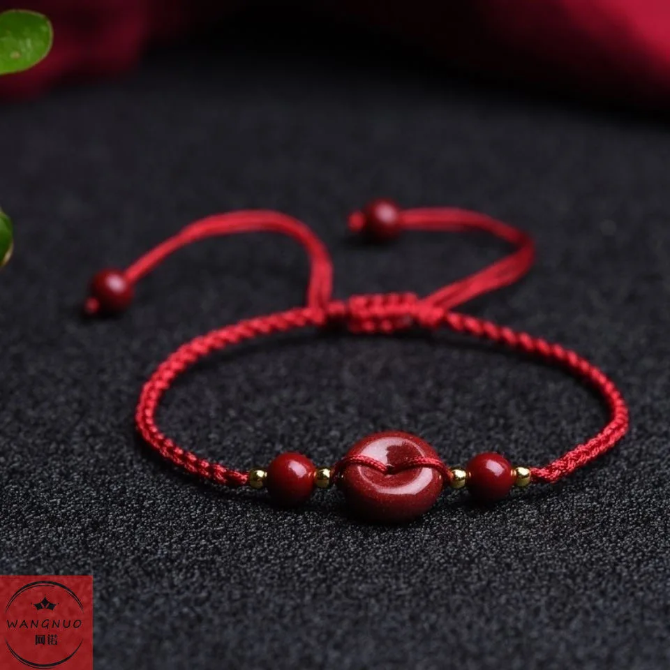 Customized Natural Red Cinnaba - Women'S Fashion Jewellery บทวิจารณ์และราคา