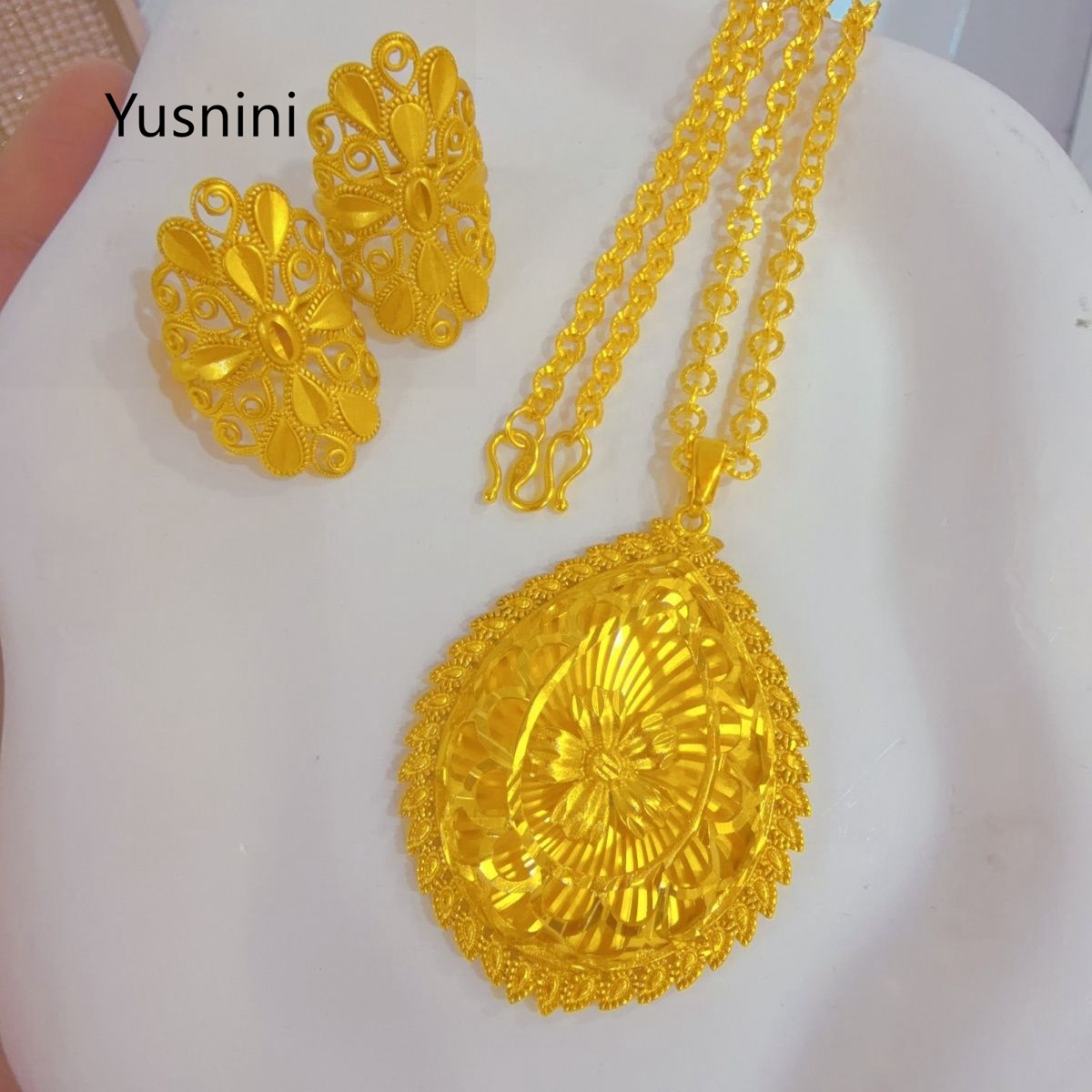 New French Fashion Dubai High  - Women'S Fashion Rings Gold บทวิจารณ์และราคา