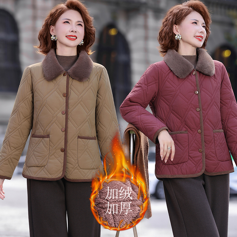 Fashionable Warmth Short down  - Women Fashion Over 60 บทวิจารณ์และราคา