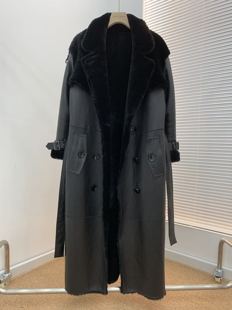 Luxury Women Long Real Leather - Xl Women'S Fashion บทวิจารณ์และราคา