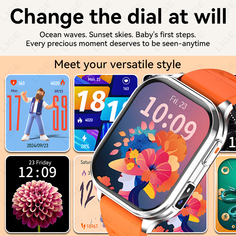 LIGE 2026 Smart Watches Men Wo - Women Fashion Week 2026 บทวิจารณ์และราคา