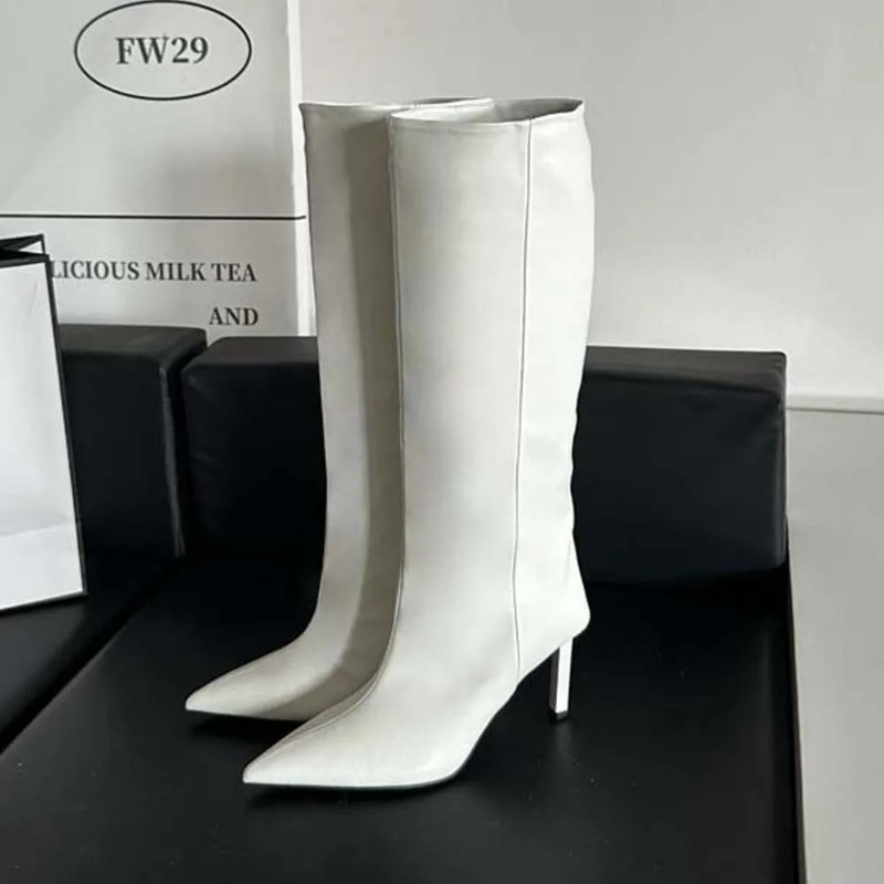 Luxury Women Long Boots Fashio - Women'S Fashion Knee High Boots บทวิจารณ์และราคา