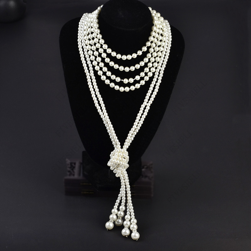 1920s Pearls Necklace Fashion  - Women'S Fashion In The 1920S บทวิจารณ์และราคา