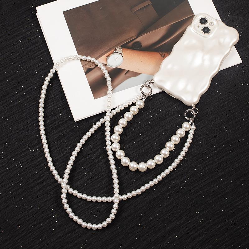 Cute Crossbody Y2K Pearl Phone - Women'S Fashion Layering บทวิจารณ์และราคา