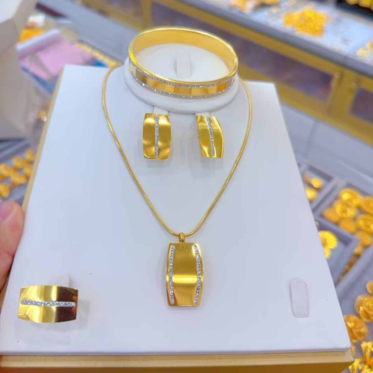 New Middle East French Titaniu - Women'S Fashion Rings Gold บทวิจารณ์และราคา
