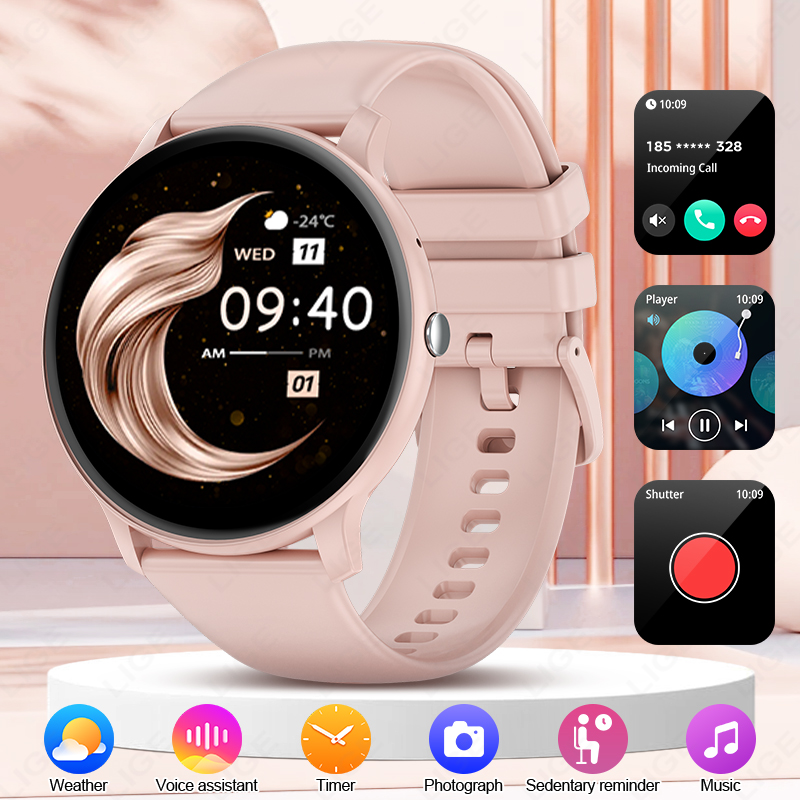LIGE Bluetooth Call Smart Watc - Women Fashion Week 2026 บทวิจารณ์และราคา