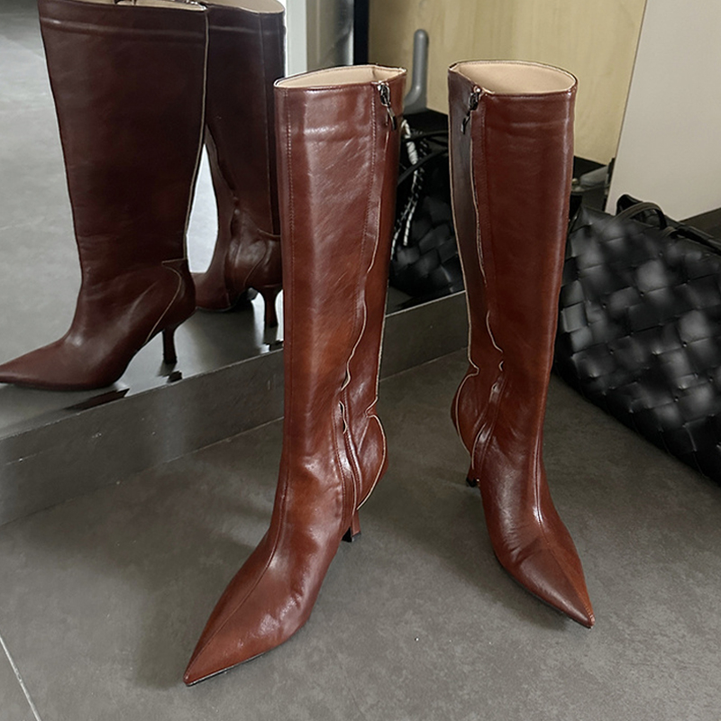 Liyke High Quality Soft Cozy L - Women'S Fashion Knee High Boots บทวิจารณ์และราคา