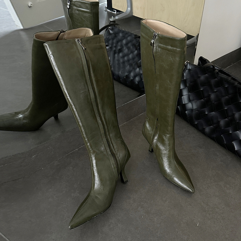 Liyke High Quality Soft Cozy L - Women'S Fashion Knee High Boots บทวิจารณ์และราคา