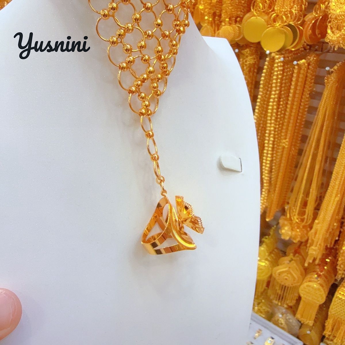 Fashion Dubai 24K Gold Plated  - Women'S Fashion Rings Gold บทวิจารณ์และราคา