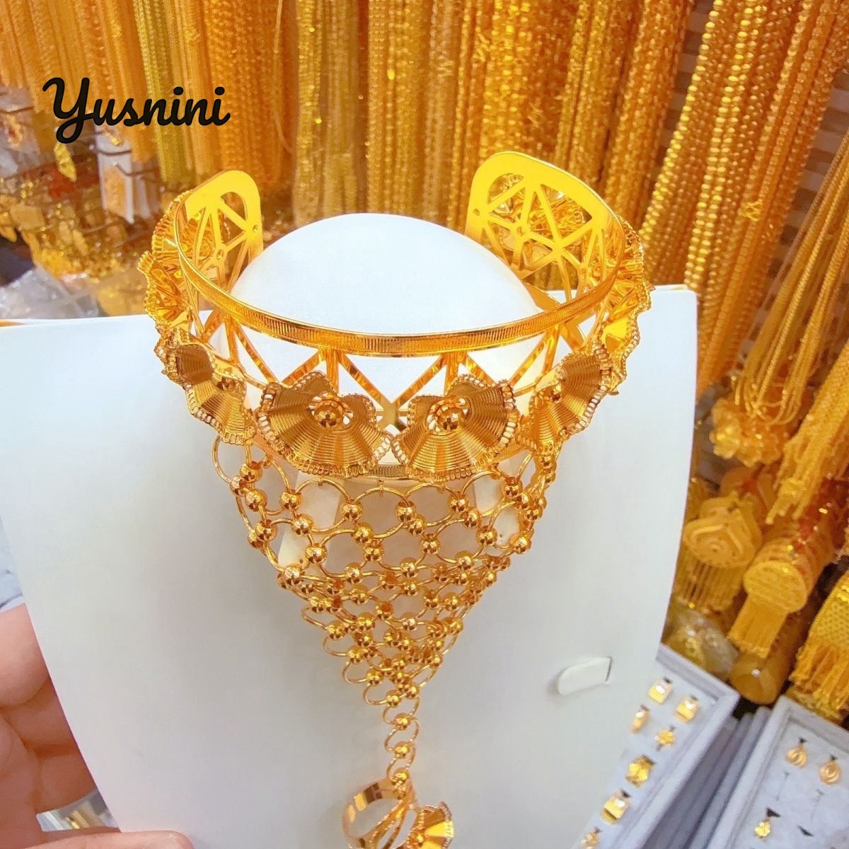 Fashion Dubai 24K Gold Plated  - Women'S Fashion Rings Gold บทวิจารณ์และราคา