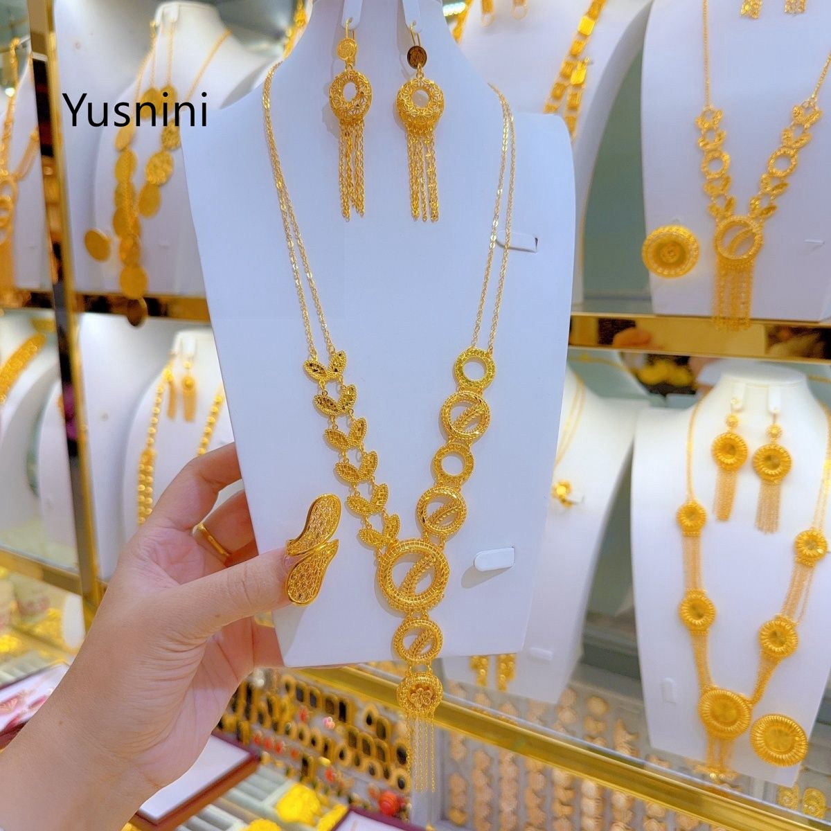 New French Dubai High end 24K  - Women'S Fashion Rings Gold บทวิจารณ์และราคา