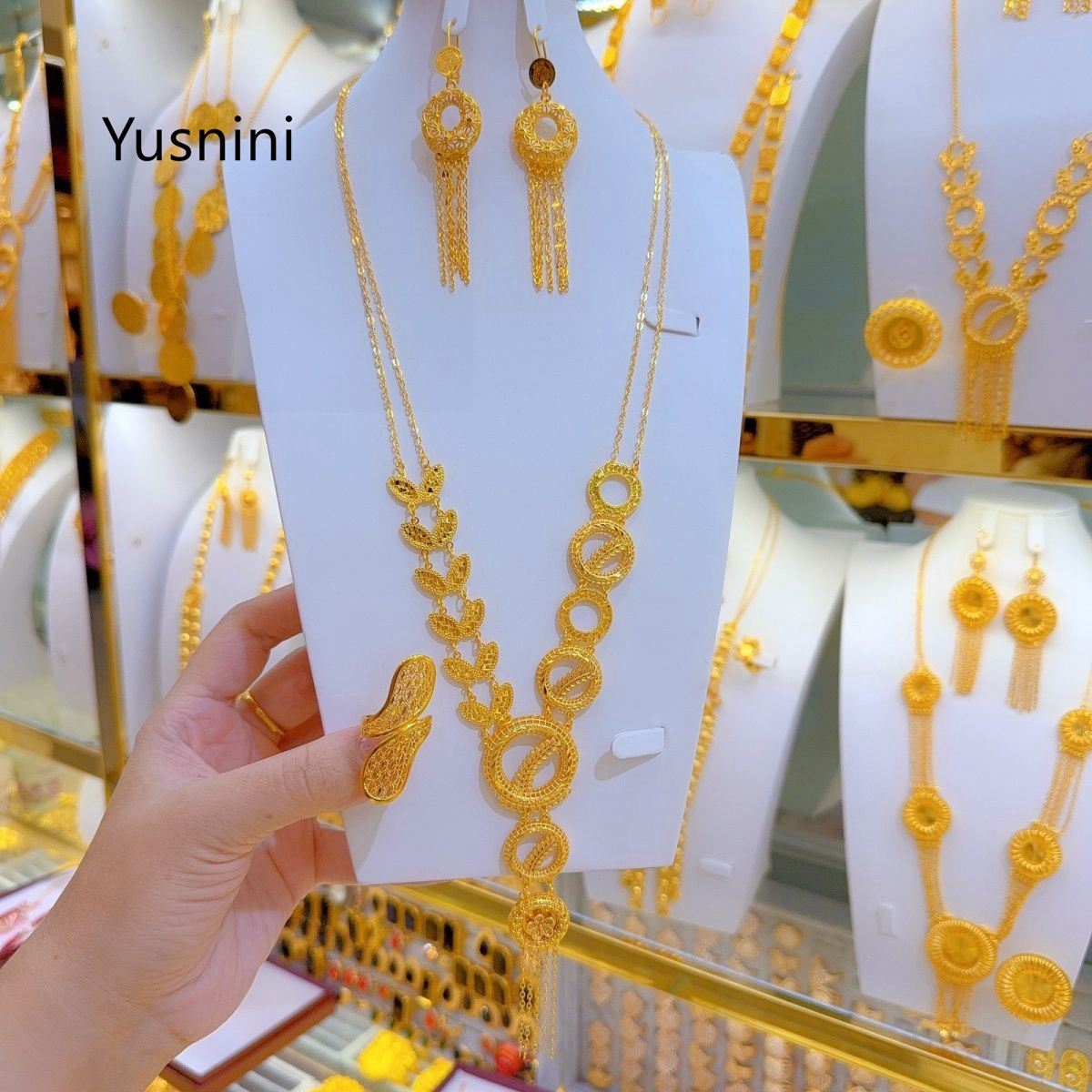 New French Dubai High end 24K  - Women'S Fashion Rings Gold บทวิจารณ์และราคา