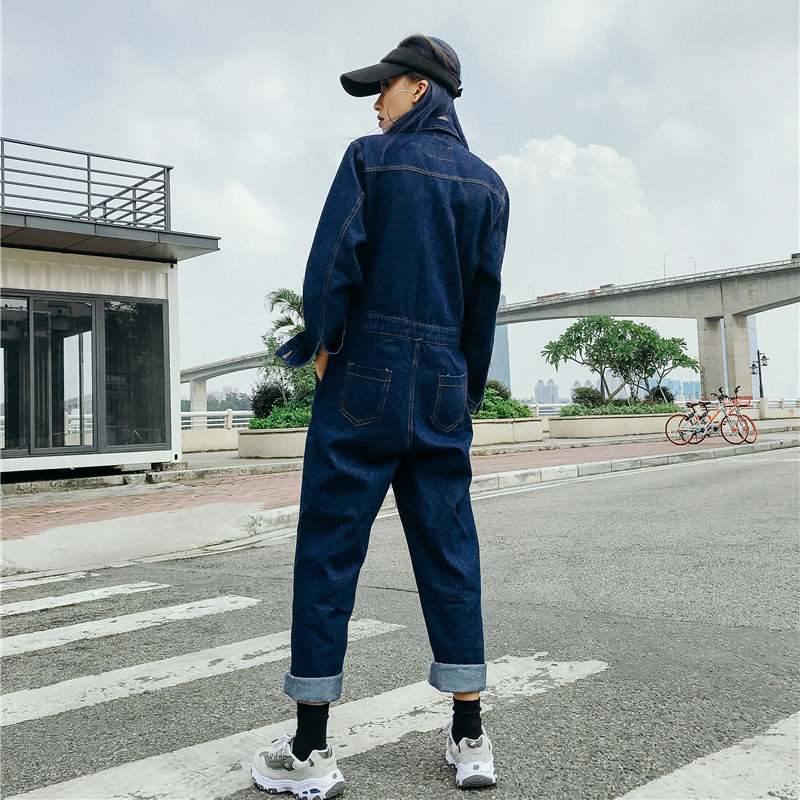 TIYIHAILEY Denim Jeans Jumpsui - Xl Women'S Fashion บทวิจารณ์และราคา