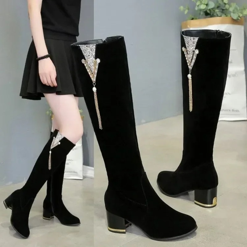 Women's Knee High Boots Luxury - Women'S Fashion Boots 2025 บทวิจารณ์และราคา