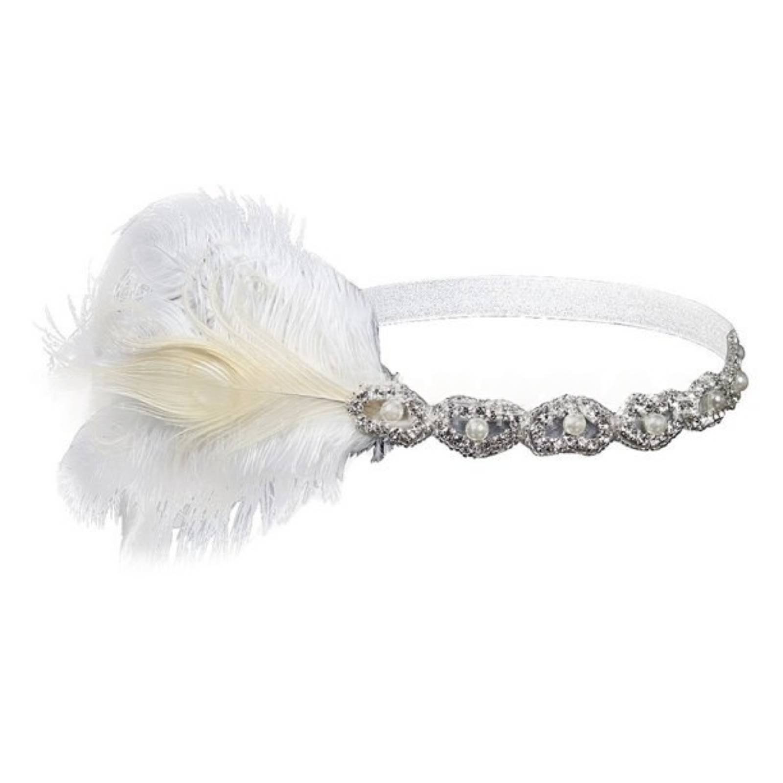 Jazz Age Feather Headband Vint - Women'S Fashion In The 1920S บทวิจารณ์และราคา