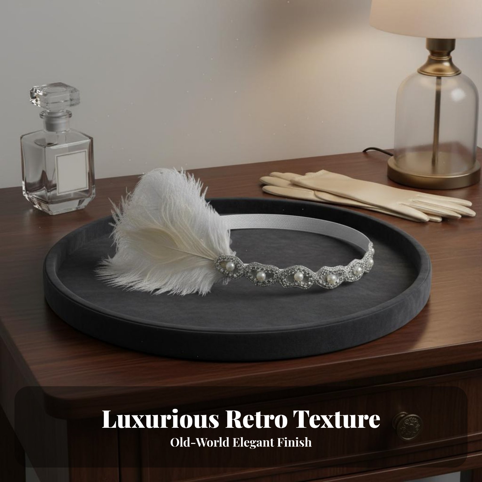 Jazz Age Feather Headband Vint - Women'S Fashion In The 1920S บทวิจารณ์และราคา