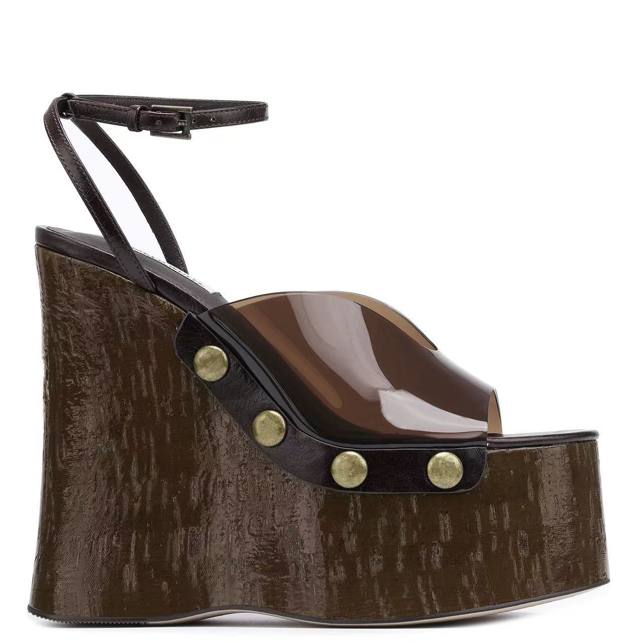 2026Summer Slope Heel Thick Bo - Women Fashion Show บทวิจารณ์และราคา
